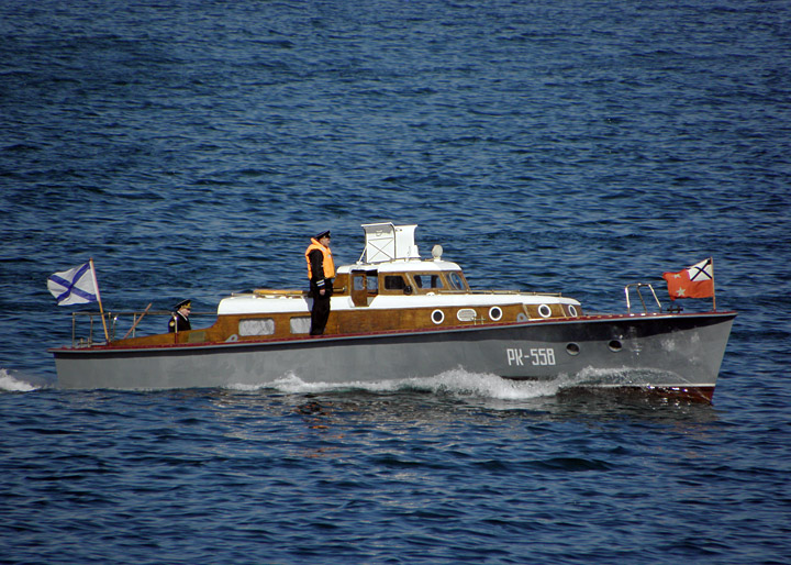 Harbor boat "RK-558"