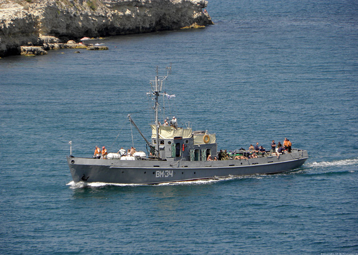 Seagoing diving vessel "VM-34"