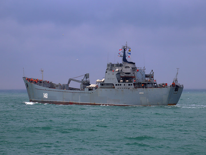 Large Landing Ship Orsk, Sevastopol Harbor