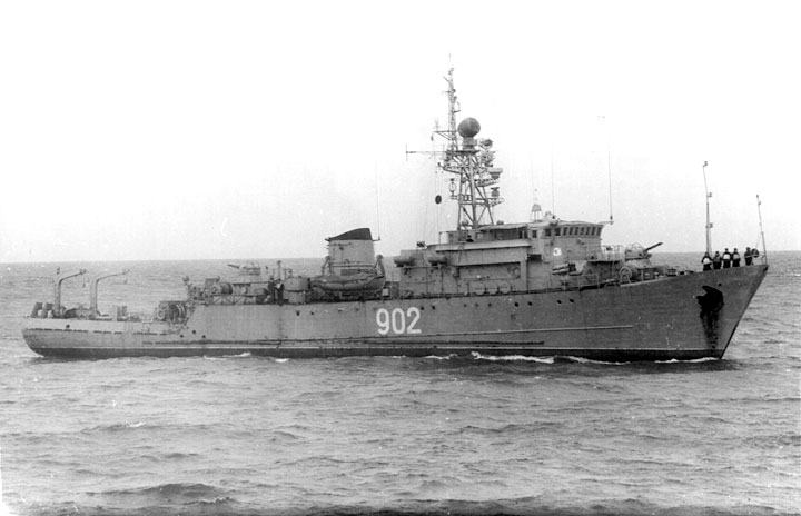 Seagoing Minesweeper Rulevoy, Black Sea Fleet