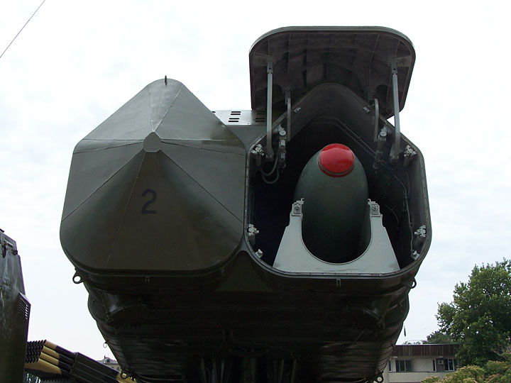 Пусковая установка ракетного комплекса "Рубеж"