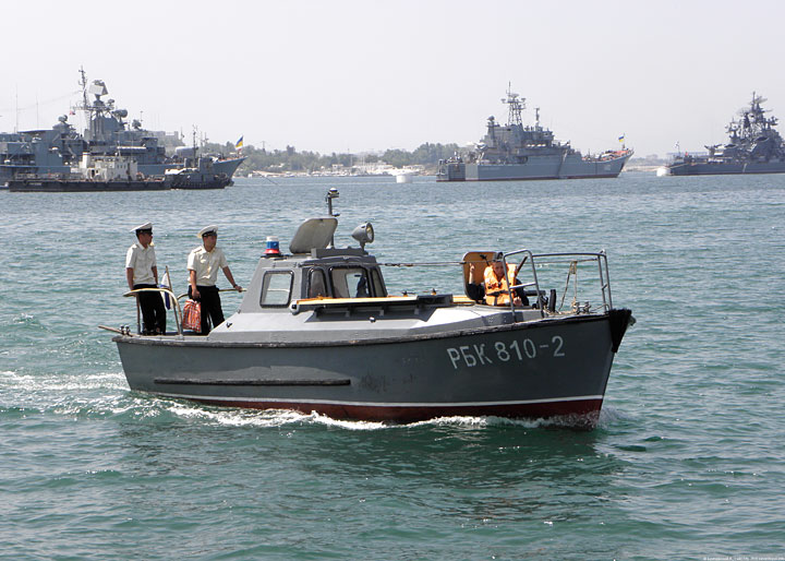 "RBK-810-2" - ship's boat from frigate "Smetlivyy" 