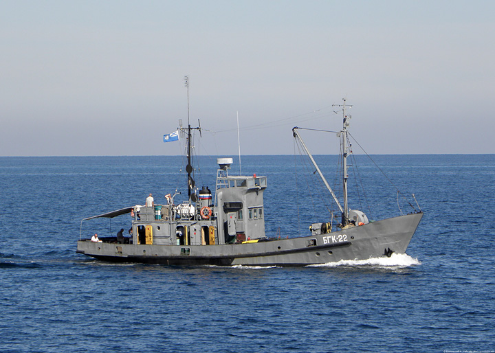 Large hydrographic survey boat "BGK-22"