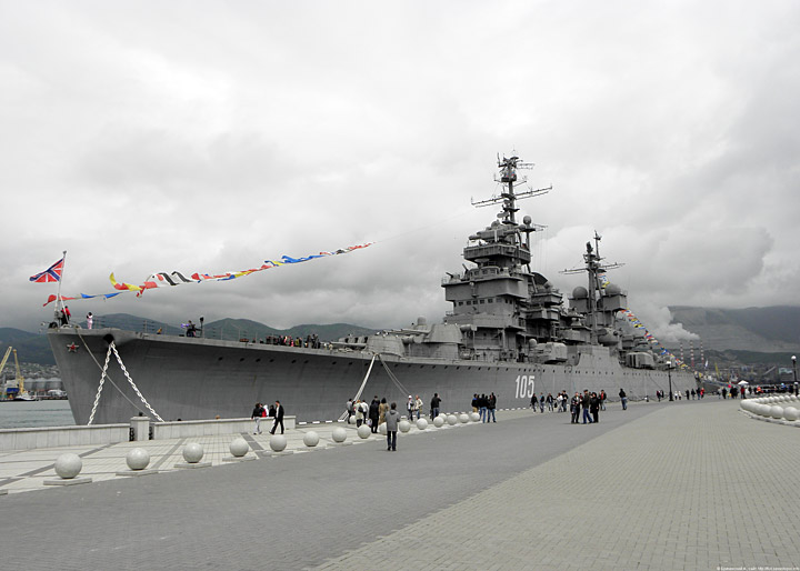 Light artilery cruiser "Mikhail Kutuzov" - museum in Novorossiysk