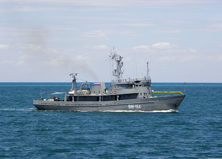 Seagoing diving vessel "VM-154"