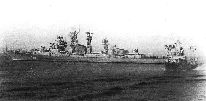 Большой противолодочный корабль "Комсомолец Украины" Черноморского Флота