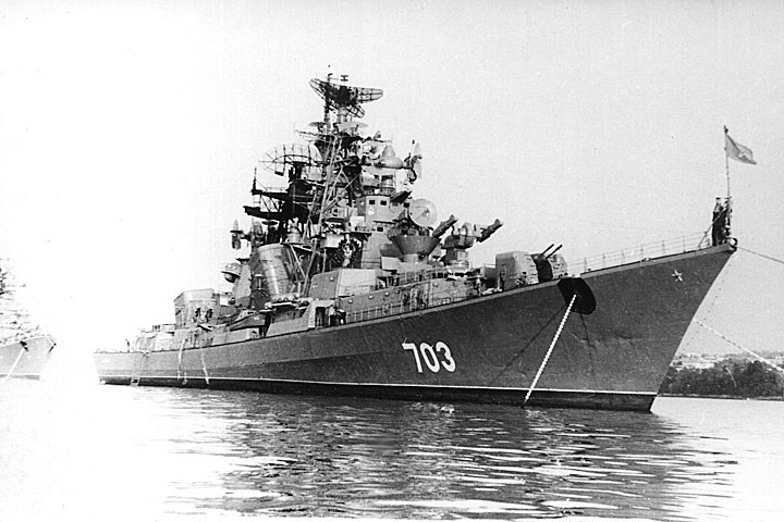 Большой противолодочный корабль "Красный Крым" Черноморского Флота