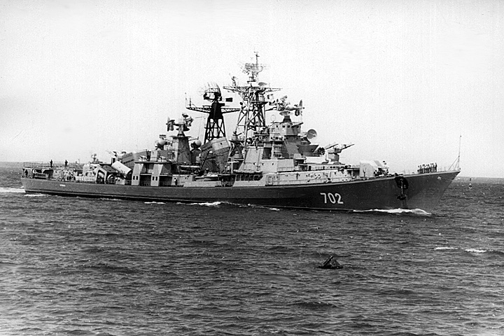 Большой противолодочный корабль "Сдержанный" Черноморского Флота