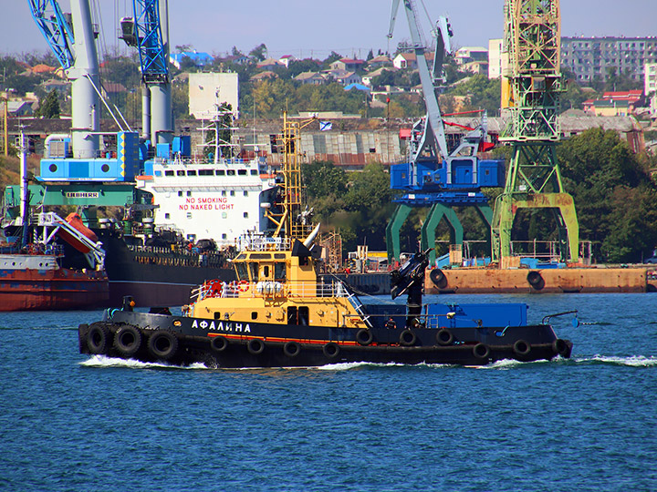 Special Purpose Tug Afalina of the Russian Black Sea Fleet