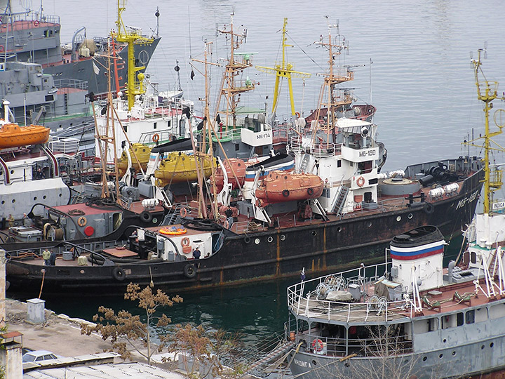 Морской буксир "МБ-160" Черноморского флота
