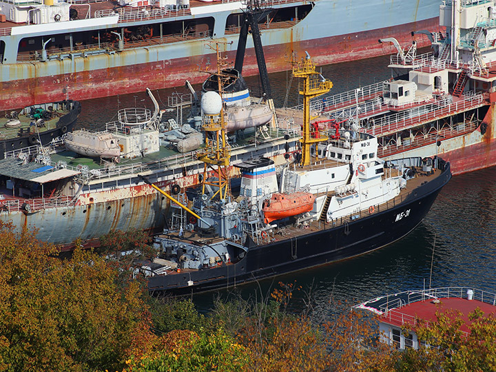 Морской буксир МБ-31 в Севастополе