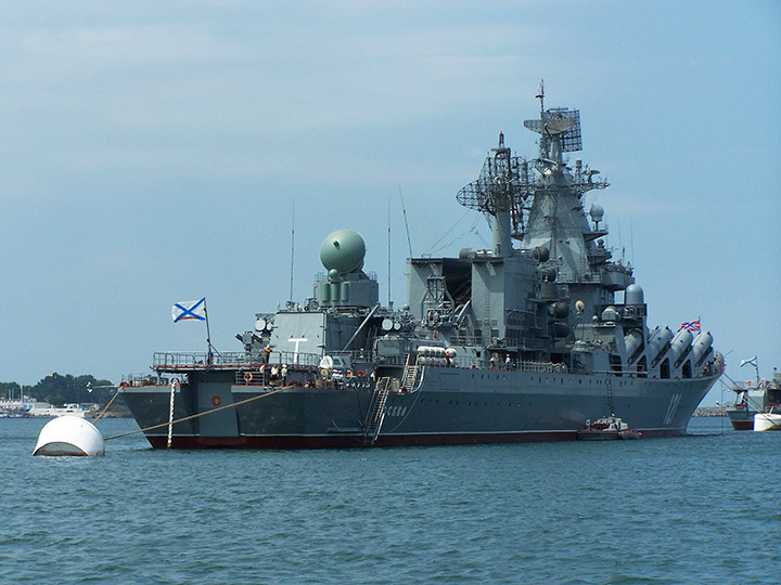 Guided Missile Cruiser Moskva , Black Sea Fleet