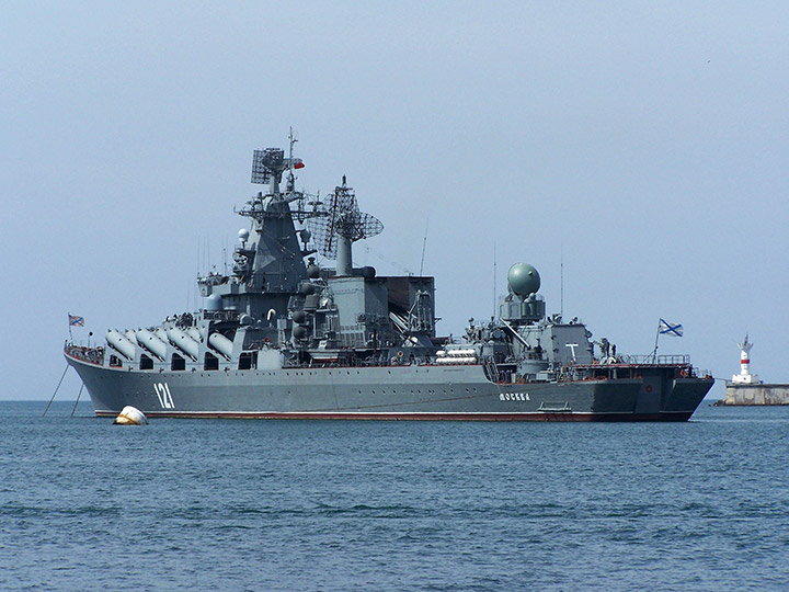 Guided Missile Cruiser Moskva, Black Sea Fleet