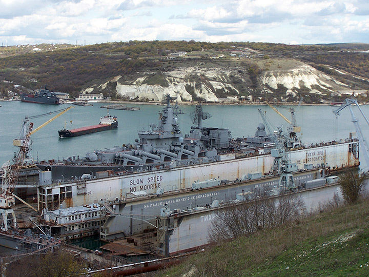 Guided Missile Cruiser Moskva, Black Sea Fleet