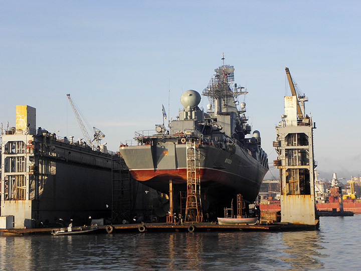 Guided Missile Cruiser Moskva, Black Sea Fleet