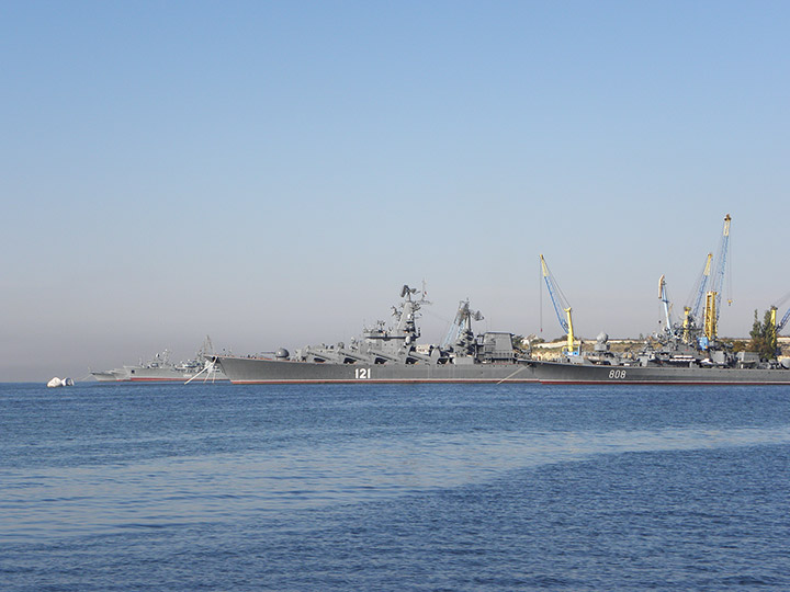 Guided Missile Cruiser Moskva, Black Sea Fleet