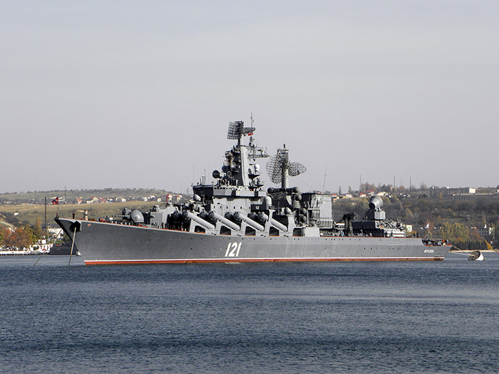 Guided Missile Cruiser Moskva, Black Sea Fleet