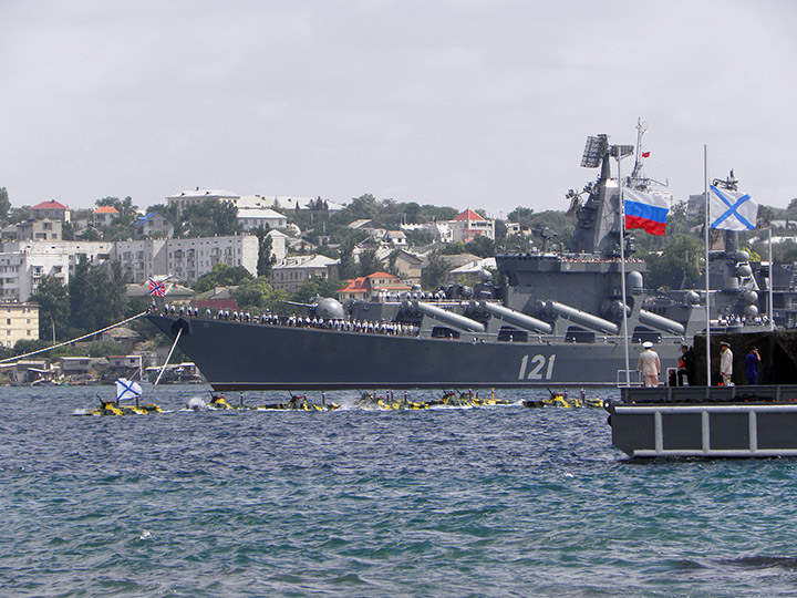 Guided Missile Cruiser Moskva, Black Sea Fleet