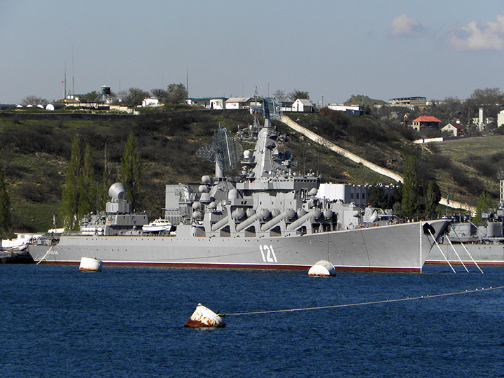 Guided Missile Cruiser Moskva, Black Sea Fleet