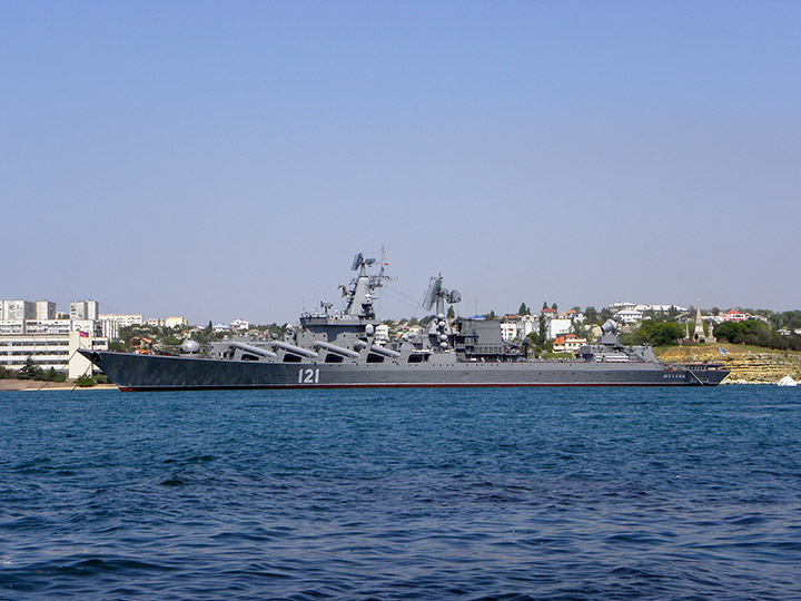 Guided Missile Cruiser Moskva, Black Sea Fleet