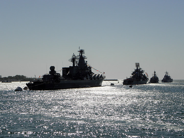 Guided Missile Cruiser Moskva, Black Sea Fleet