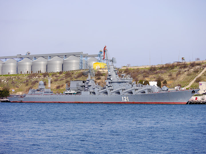 Guided Missile Cruiser Moskva, Black Sea Fleet