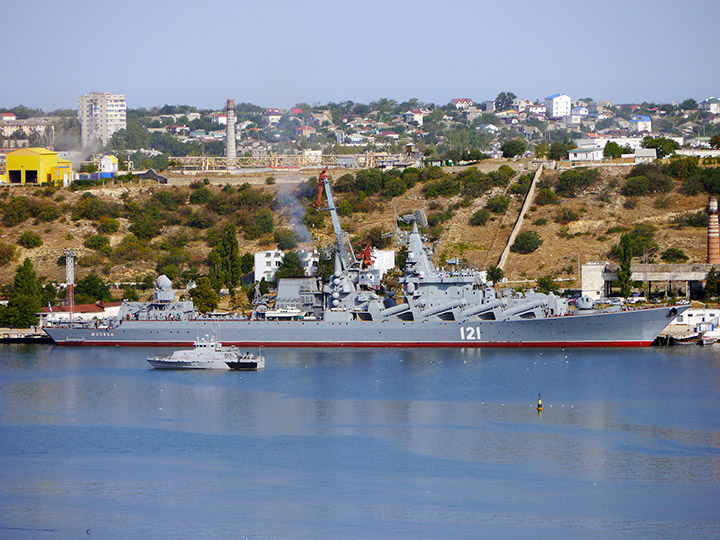 Guided Missile Cruiser Moskva, Black Sea Fleet