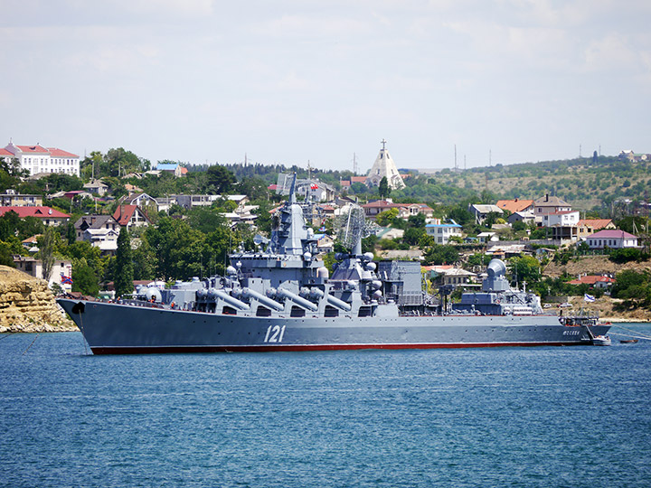 Guided Missile Cruiser Moskva, Black Sea Fleet