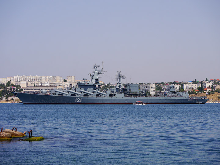 Guided Missile Cruiser Moskva, Black Sea Fleet