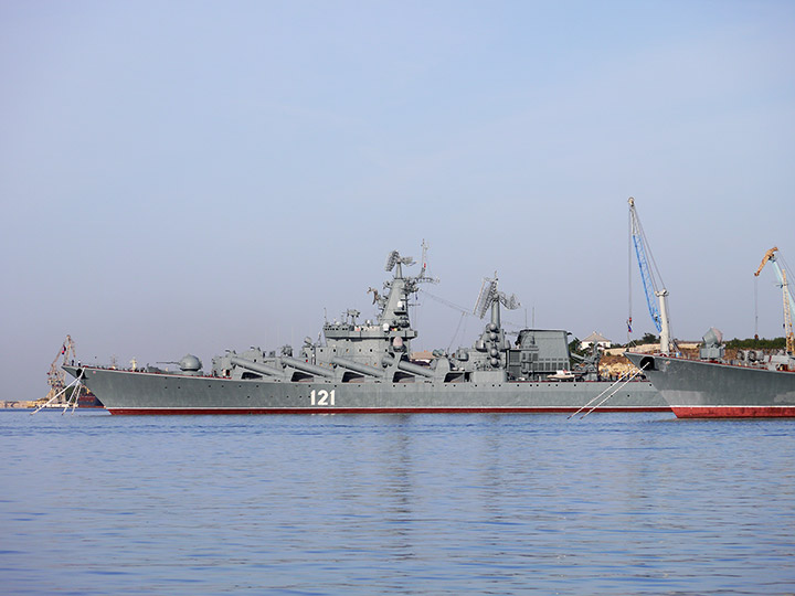 Guided Missile Cruiser Moskva, Black Sea Fleet