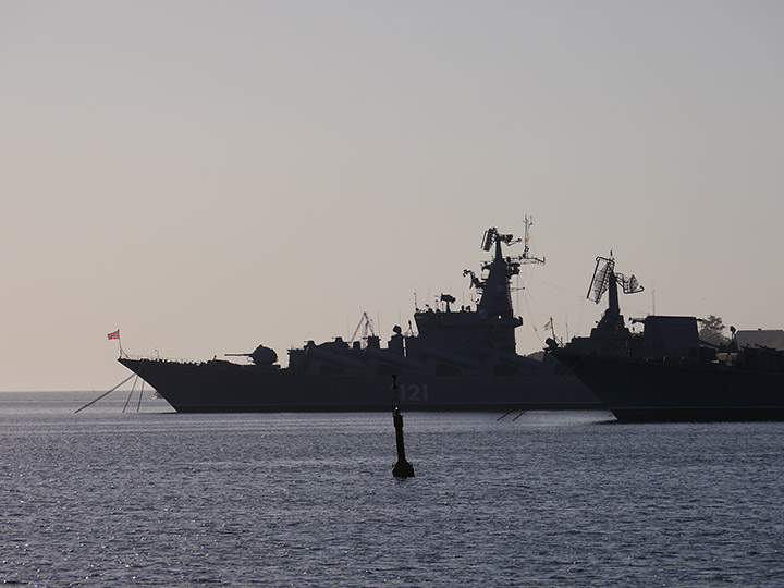 Guided Missile Cruiser Moskva, Black Sea Fleet