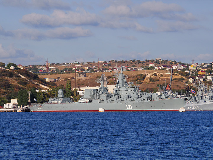 Guided Missile Cruiser Moskva, Black Sea Fleet