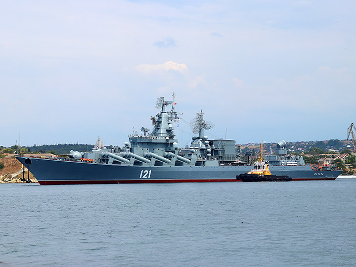 Guided Missile Cruiser Moskva, Black Sea Fleet