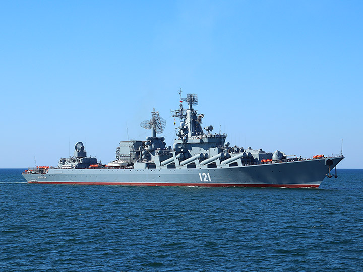 Guided Missile Cruiser Moskva, Black Sea Fleet