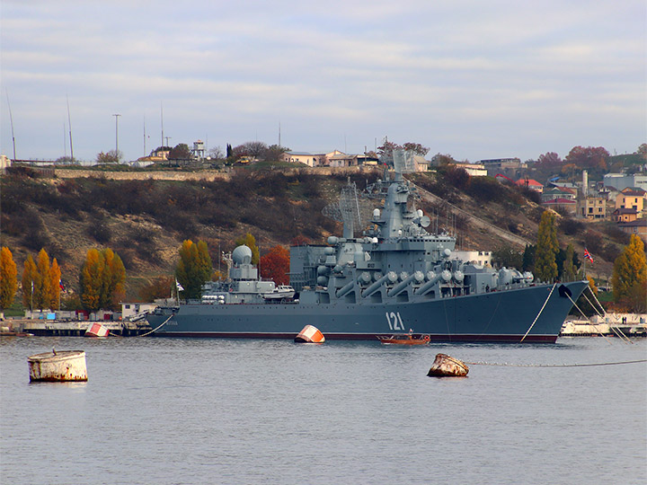 Guided Missile Cruiser Moskva, Black Sea Fleet