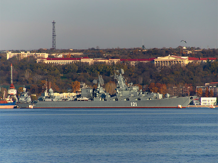 Guided Missile Cruiser Moskva, Black Sea Fleet