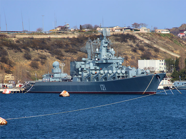 Guided Missile Cruiser Moskva, Black Sea Fleet