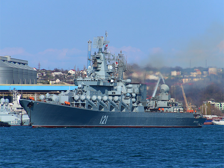 Guided Missile Cruiser Moskva, Black Sea Fleet