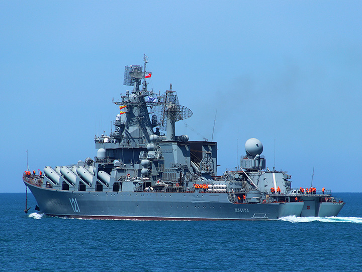 Guided Missile Cruiser Moskva, Black Sea Fleet