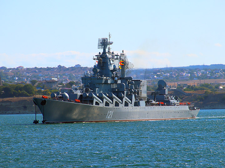 Guided Missile Cruiser Moskva, Black Sea Fleet