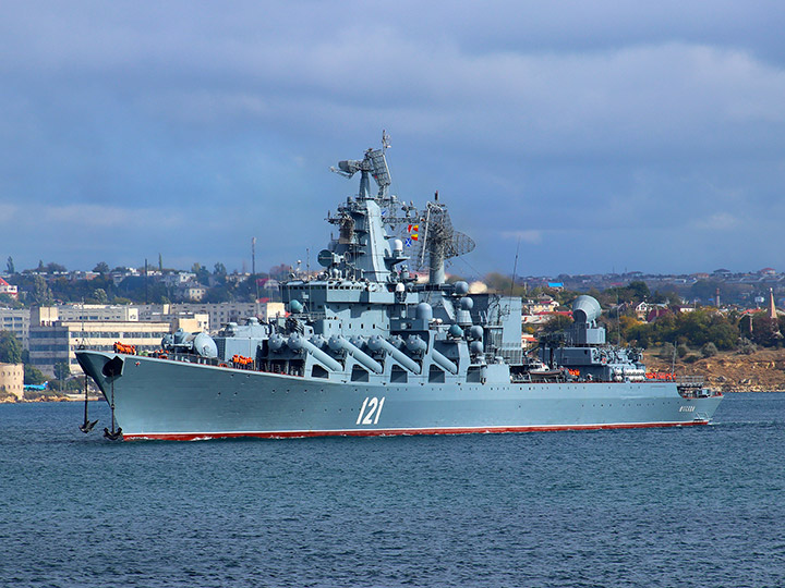 Guided Missile Cruiser Moskva, Black Sea Fleet