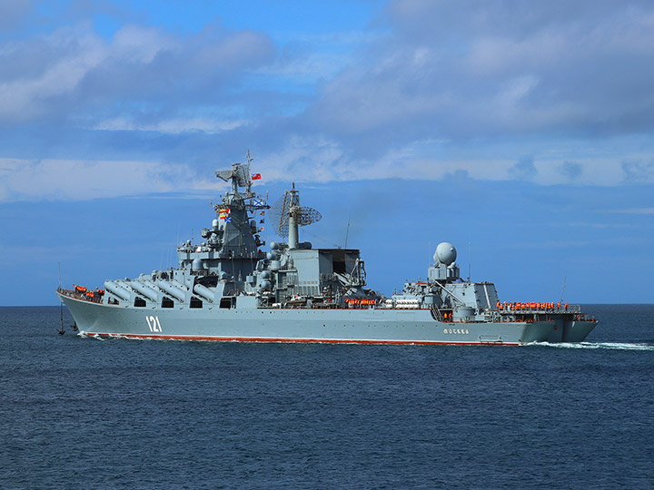 Guided Missile Cruiser Moskva, Black Sea Fleet