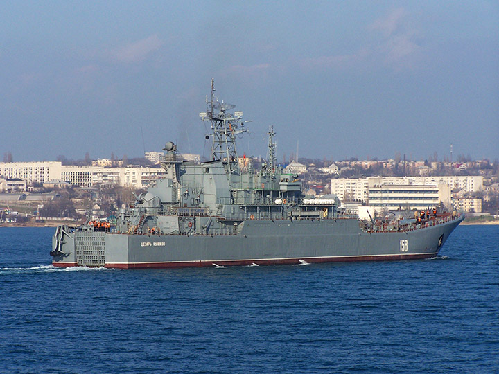 Large Landing Ship Caesar Kunikov, Black Sea Fleet