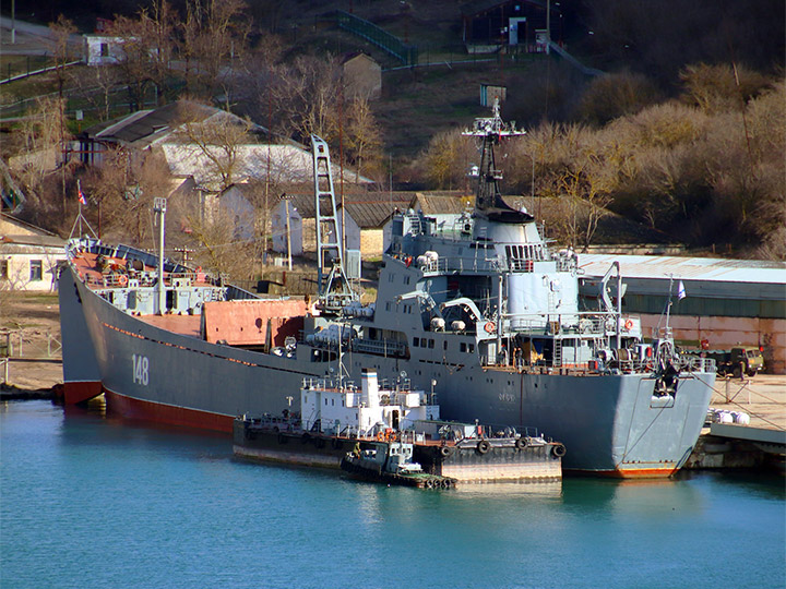 Large Landing Ship Orsk, Sevastopol Harbor