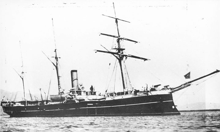 Канонерская лодка "Черноморец" Черноморского Флота