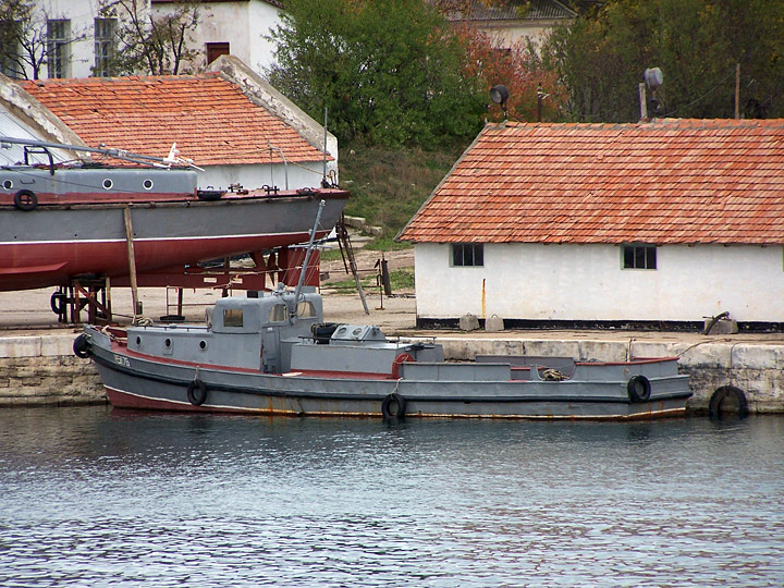 Рейдовый барказ "РБК-76" Черноморского Флота