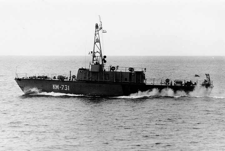 Катер-мишень "КМ-731" Черноморского Флота
