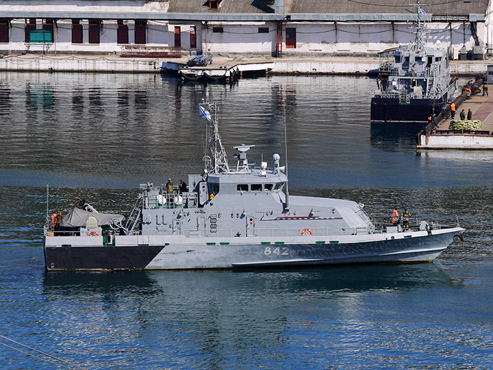 Anti-Saboteur Boat P-350 Kursant Kirovets, Black Sea Fleet