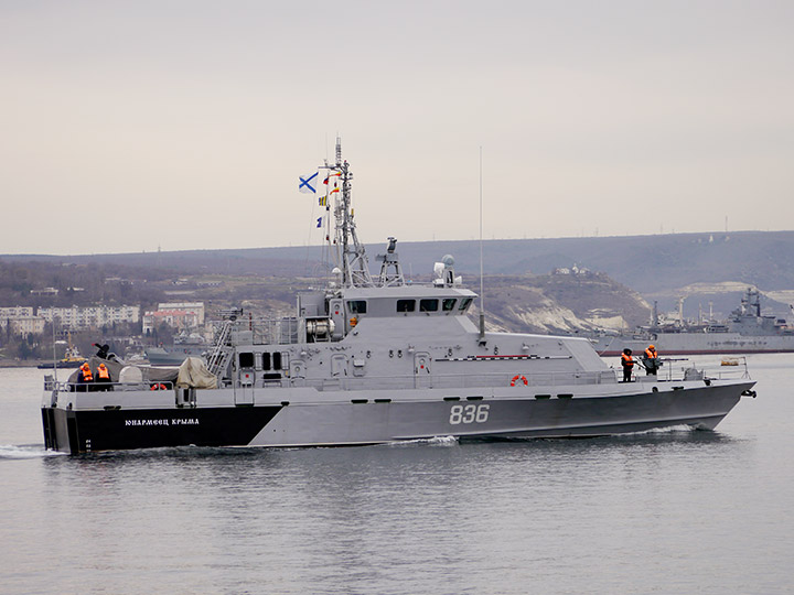 Anti-Saboteur Boat P-355  Yunarmeets Kryma, Black Sea Fleet