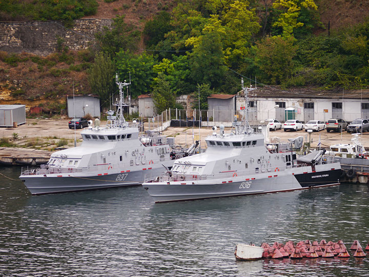 Anti-Saboteur Boat P-355  Yunarmeets Kryma, Black Sea Fleet